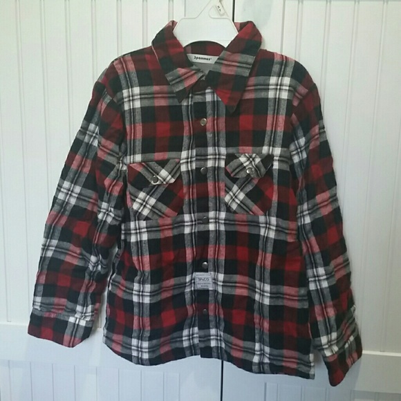 Boys Plaid Button-Down - Picture 1 of 7
